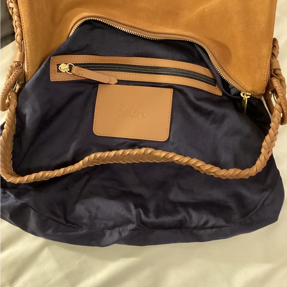 Boden Tan Suede Shoulder Bag - Picture 10 of 16